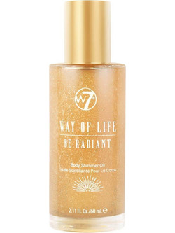W7 Way Of Life Be Radiant Λάδι Σώματος για Ενυδάτωση 60ml