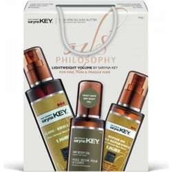 Saryna Key Oils Philosophy Σετ Περιποίησης Μαλλιών Spray 250ml + Λάδι 105ml + Ξηρό Λάδι Σώματος 110ml