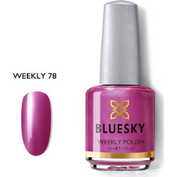 Bluesky Weekly 78 Happy Hippo Metallic Βερνίκι Νυχιών 15ml
