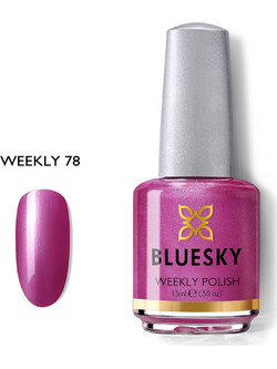 Bluesky Weekly 78 Happy Hippo Metallic Βερνίκι Νυχιών 15ml