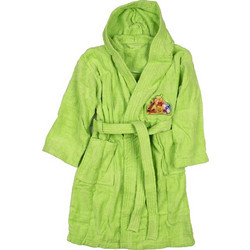 Dimcol Disney Winnie Παιδικό Μπουρνούζι με Κουκούλα Lime
