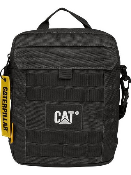 CAT Ανδρική Τσάντα Ώμου / Χιαστί Μαύρη 84036-80