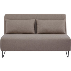 Varossi Duo Διθέσιος Καναπές Κρεβάτι Εκρού 141x90x81cm 400-012