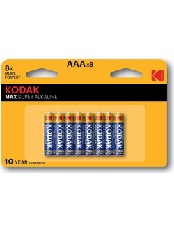Kodak Max Super Alkaline AAA 8τμχ
