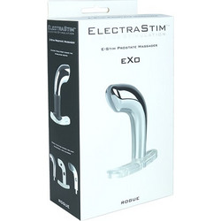 ElectraStim Exo Rogue Πρωκτικό Dildo για Μασάζ Προστάτη Ασημί