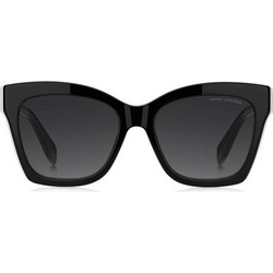 Marc Jacobs MARC853S 80S9O Γυναικεία Γυαλιά Ηλίου Πεταλούδα Κοκάλινα Μαύρα με Μαύρο Φακό