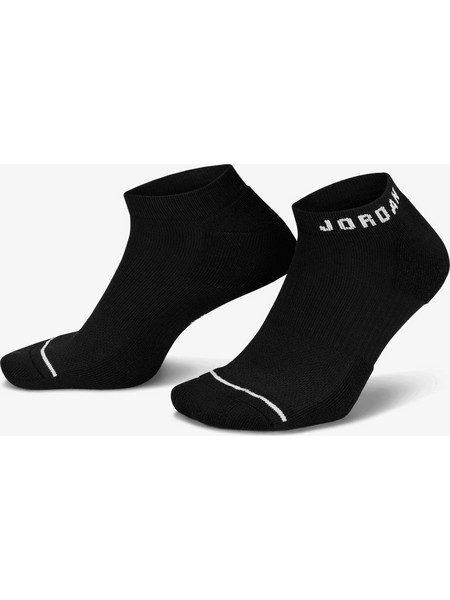 Jordan Everyday Ανδρικές Κάλτσες Κοντές με Σχέδια Μαύρες DX9656-010
