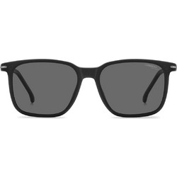 Carrera CA367/S 003M9 Ανδρικά Γυαλιά Ηλίου Τετράγωνα Κοκάλινα Μαύρα με Μαύρο Φακό