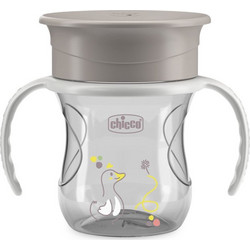 Chicco Perfect Cup Duck Grey 12m+ 200ml