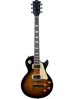 Eko Guitars LS300 Ηλεκτρική Κιθάρα Single Cut με Μαγνήτες HH & Ταστιέρα Indian Laurel Honey Burst
