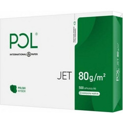 International Paper PolJet Χαρτί Α4 80gr/m² 500 Φύλλα