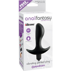 Pipedream Anal Fantasy Perfect Πρωκτική Σφήνα Ασύρματη με Δόνηση Μαύρη