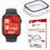 Displex Full Body Πλαστική Θήκη με Προστασία Οθόνης για Apple Watch 4 / 5 / 6 / 7 / 8 / 9 / SE 44mm Διαφανής