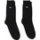 Lacoste Ανδρικές Κάλτσες Ψηλές με Σχέδια Μαύρες 2Pack 3RA3147-031