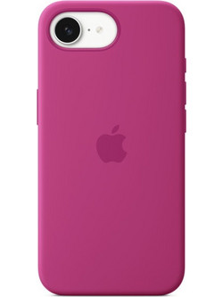 Apple Silicone with MagSafe Back Cover Fuchsia (iPhone 16e)