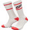 Nike Everyday Plus Ανδρικές Κάλτσες Ψηλές με Σχέδια Εκρού 2Pack FB3292-902