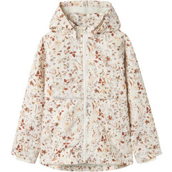 Name It Παιδικό Μπουφάν Χειμωνιάτικο Softshell Αδιάβροχο Μπεζ 13238164