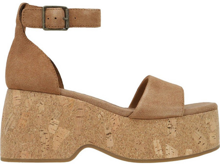 Toms Laila Καλοκαιρινές Γυναικείες Πλατφόρμες Ψηλές Ταμπά 10020755