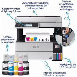 Epson EcoTank L6499 Έγχρωμο Πολυμηχάνημα Inkjet με WiFi και Mobile Print