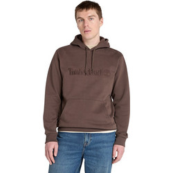 Timberland Tonal Ανδρικό Φούτερ με Κουκούλα & Τσέπες Σοκολατί TB0A6VFJ243