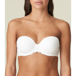 Primadonna Marie Jo Avero Σουτιέν Strapless με Μπανέλα Λευκό 0200413