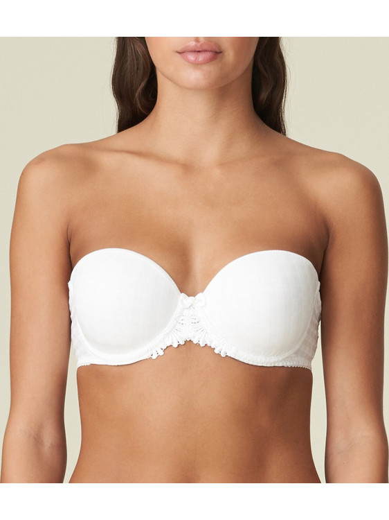 Primadonna Marie Jo Avero Σουτιέν Strapless με Μπανέλα Λευκό 0200413