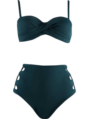 Gsecret Bikini Set Ψηλόμεσο Κυπαρισσί 1986-6946