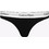 Calvin Klein Βαμβακερό Γυναικείο String Μαύρο LV00QF8518-UB1