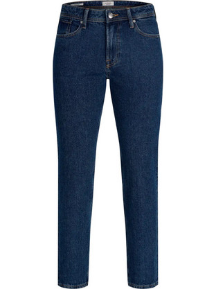 Jack & Jones JJ Rebel Ανδρικό Τζιν Παντελόνι Κανονική Εφαρμογή Navy Μπλε 12290044