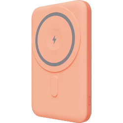 Yenkee YPB 501 Wireless Magsafe Power Bank 5000mAh 20W με Θύρα USB-C Power Delivery Orange