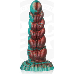 Epic Zirion Aridfire Dildo με Βεντούζα 20.6cm Κόκκινο Πράσινο