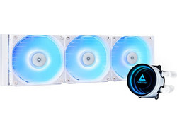 Chieftec Iceberg 360 White Υδρόψυξη CPU 120mm RGB για Socket AM2 / AM2+ / AM3 / AM3+ / FM1 / FM2 / 115x / AM4 / FM2+ / 1200 / 1700 / AM5 / 1851