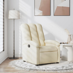 vidaXL Πολυθρόνα Relax Ανακλινόμενη Μπεζ 3205383