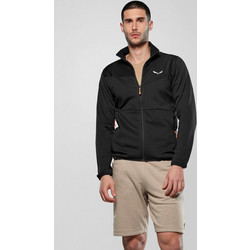 Salewa Ανδρική Ζακέτα Φούτερ με Φερμουάρ Μαύρη 29094-0910