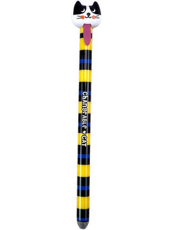Gim Cat Yellow Στυλό Gel που Σβήνει Μπλε 300-01204