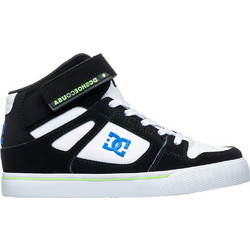 DC Παιδικά Sneakers Μποτάκια Μαύρα Λευκά ADBS300324-065