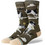 Stance Ishod Crew Ανδρικές Κάλτσες Ψηλές με Σχέδια Χακί A545D24ISH