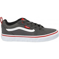 Vans Παιδικά Sneakers Ανθρακί Κόκκινα VN0A3MVP
