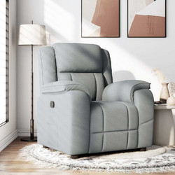 vidaXL Πολυθρόνα Relax Ανακλινόμενη Γκρι 4015700