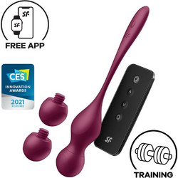Satisfyer Love Birds 2 G-Spot Stimulation Δονητής για Ζευγάρια με App Control 21.5cm Μωβ
