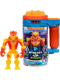 Moose Toys Mr. Beast Lab Mutators Flame Panther