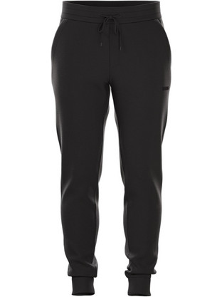 Bjorn Borg Essential 4 Ανδρικό Παντελόνι Φόρμας Fleece με Λάστιχο Μαύρο 10004143-BK001