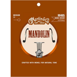 Martin Guitar M465 Σετ 8 Χορδές Μαντολίνου Monel Medium Tension 1/4