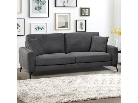 Woodwell TIPO Τριθέσιος Καναπές Ανθρακί 215x88x92cm Ε9506,32