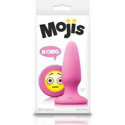 NS Novelties Moji's Glams Gem Medium Πρωκτική Σφήνα 8.5cm Κίτρινη Ροζ