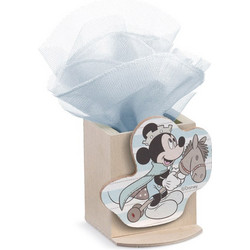 Parisis Μπομπονιέρα Βάπτισης Μολυβοθήκη Mickey Mouse Prince από Ξύλο 4τμχ ΝΑ260