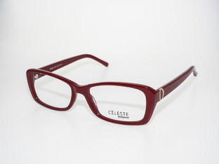 Celeste 5865 LP04 Γυναικείος Σκελετός Γυαλιών Οράσεως Κοκάλινος Μπορντό
