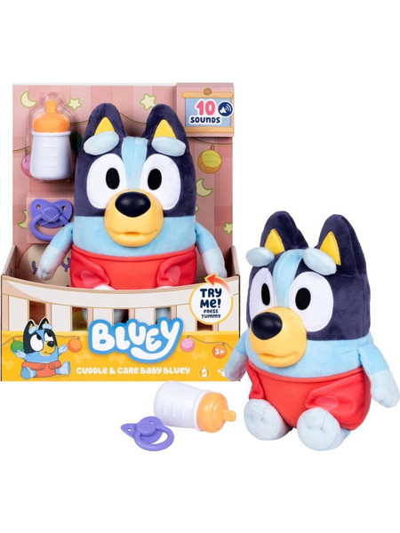 Moose Toys Bluey Cuddle & Care