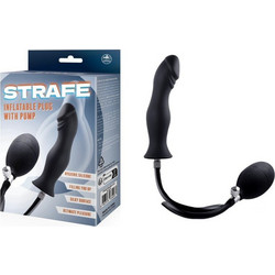 NMC Strafe Inflatable Plug With Pump III Πρωκτική Σφήνα Μαύρη