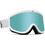 Volcom Footprints VG0623503-ICCH Μάσκα Σκι & Snowboard Ενηλίκων Λευκή με Φακό Καθρέπτη Μπλε